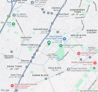 1400 SQFT IDEAL COMMERCIAL SPACE AVAILABLE FOR RENT IN ALLAMA IQBAL TOWN