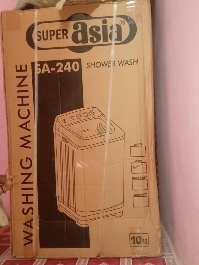 washing machine 1