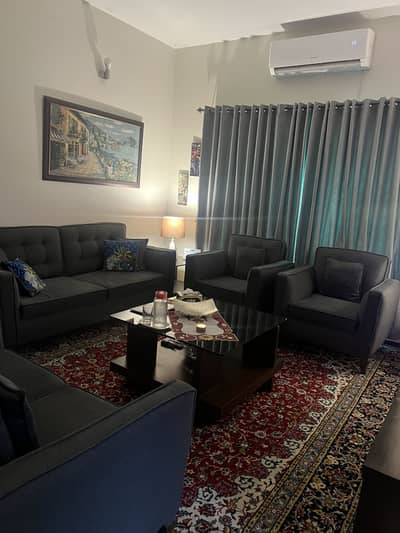 7 seater modern sofa set with tables