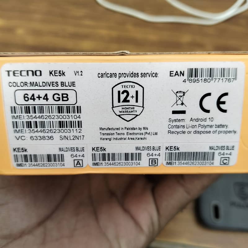 Tecno Spark 6 7