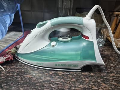 Black&Decker 1800W 2 in 1 Steam+Dry iron X810 Type 1
