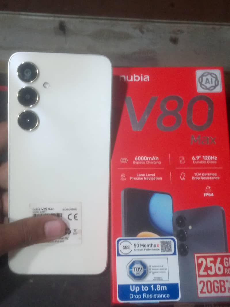 Zte Nubia v80max 6