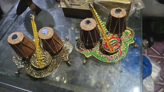 Antique Tabla Pure Brass Made