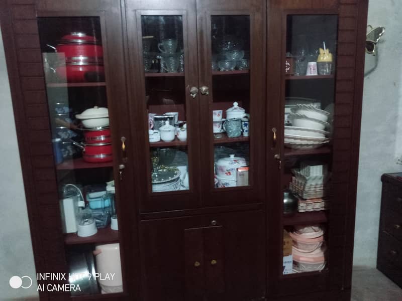سائیڈ ٹیبل ڈبل بیڈ شو کیس ڈریسنگ 2