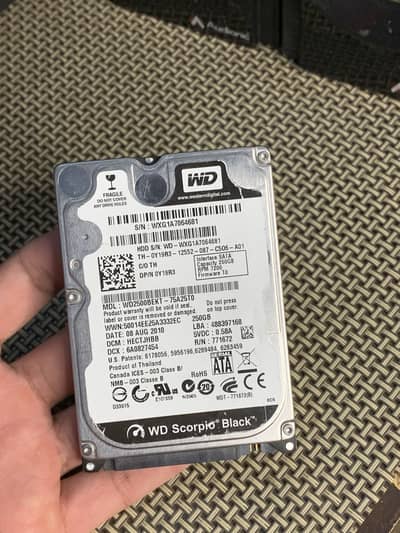 Western digital hard drive