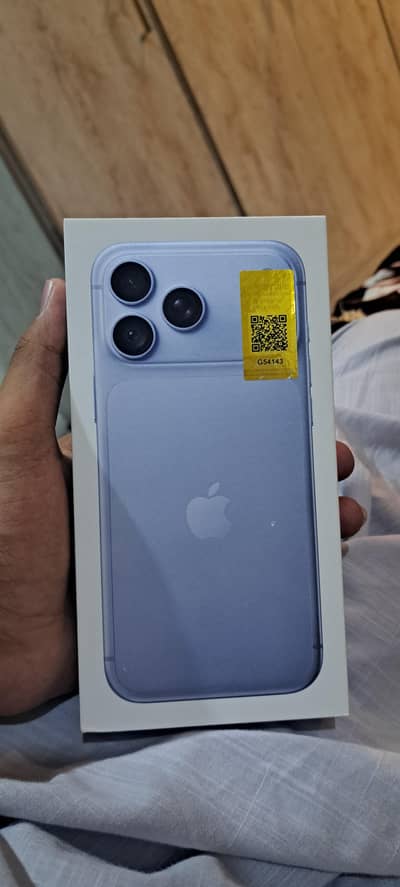 Apple iPhone 18 Pro Max |l PTA Approved | 256 GB | Glacier | Brand New