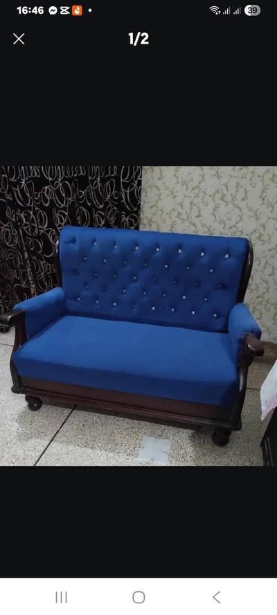 wooden sofa set master molty foam poshish