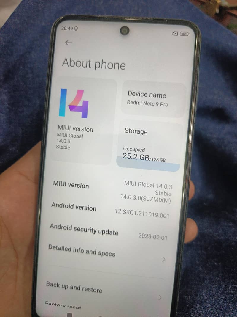 Xiaomi Redmi Note 9 Pro 4