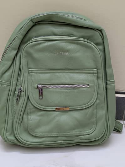 Premium Leather Backpack – Brand New