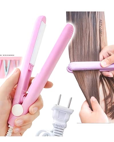 Emergency Touch-Up Styler! Mini Portable Hair Straightener