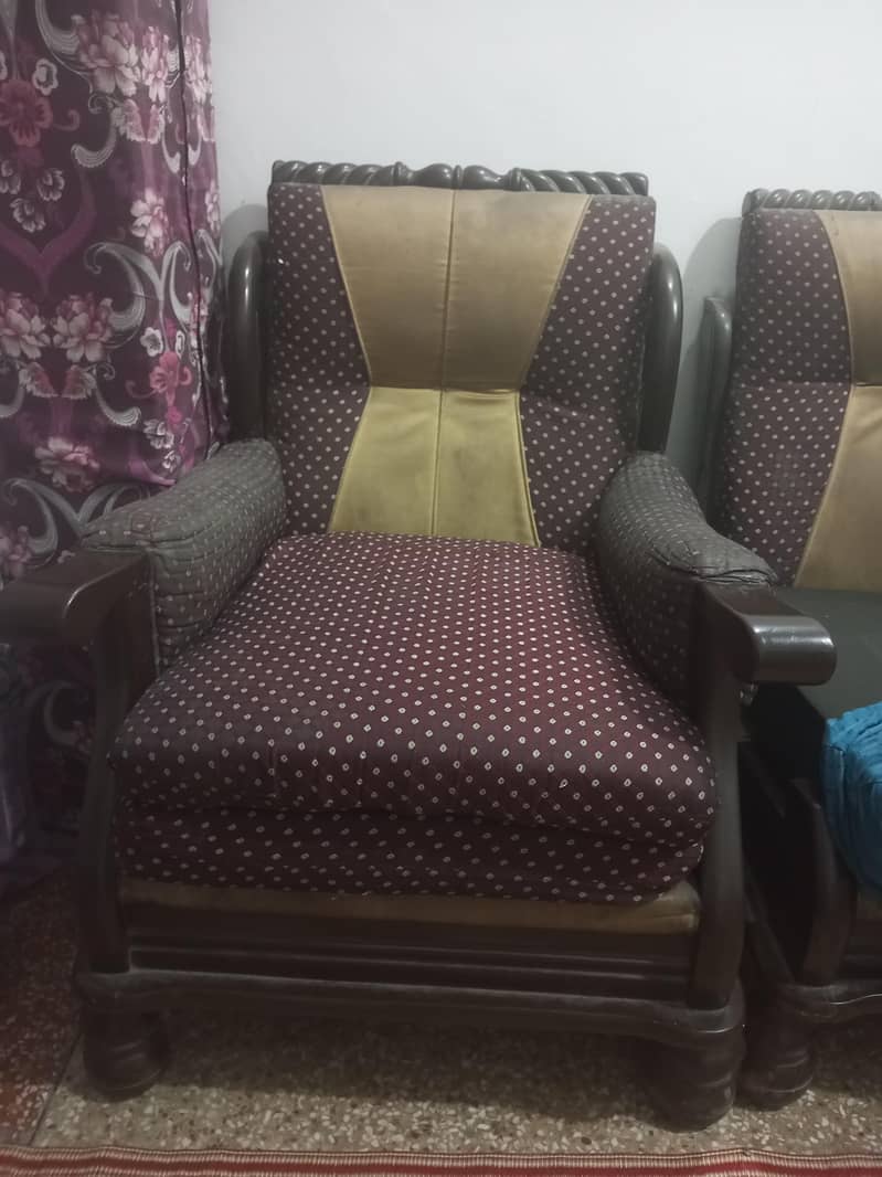 1,2,3 Sofa set 0