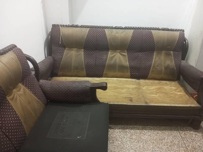 1,2,3 Sofa set 6