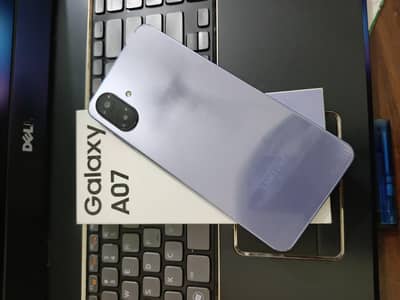 Samsung Mobile A07 6/128 with Box