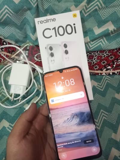 Realme C100i 6+12 128 GB Memory