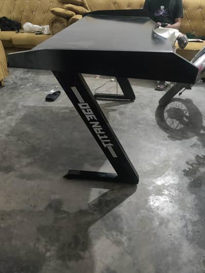 gaming Table / Computer Desk – Stylish Black Design