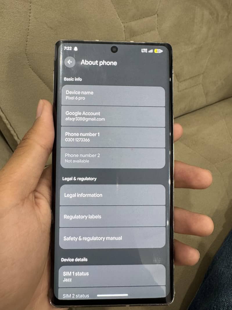 Google Pixel 6 Pro 1