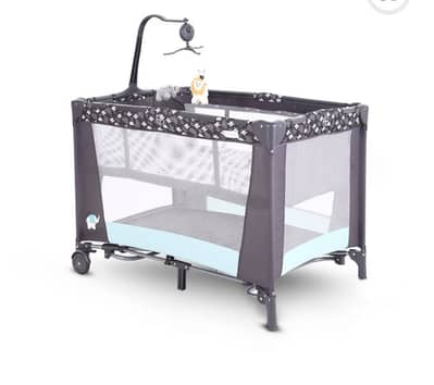 Baby play pan cot