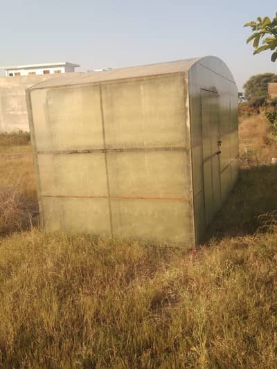 Heavy-Duty Covered Metal Structure for Sale – Good for Storage or Wor