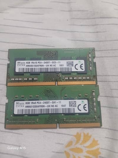 hynix ram original removed from laptop