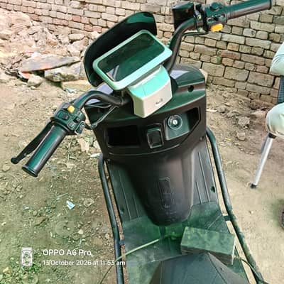 electric eveon scooty 1200 mah