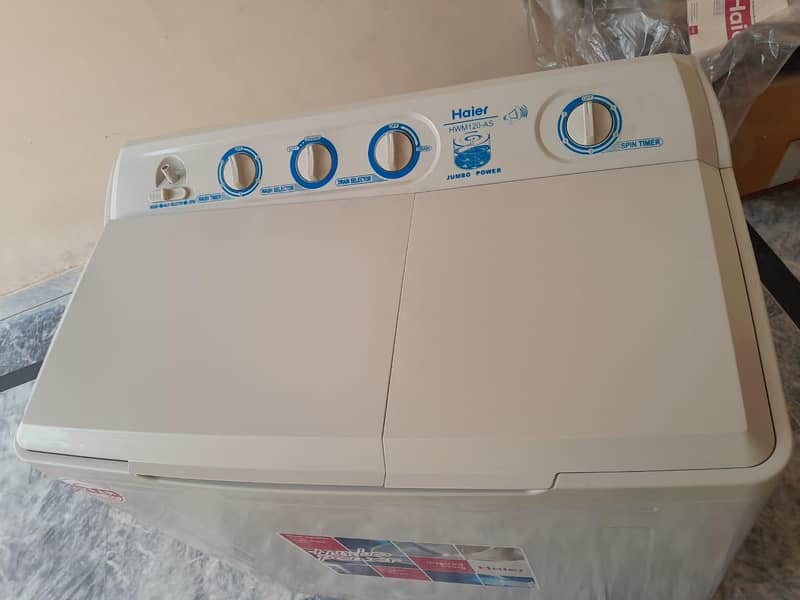 Haier washing machine 2