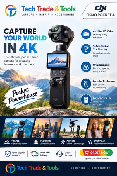 Dji Osmo pocket 4P Standard Combo