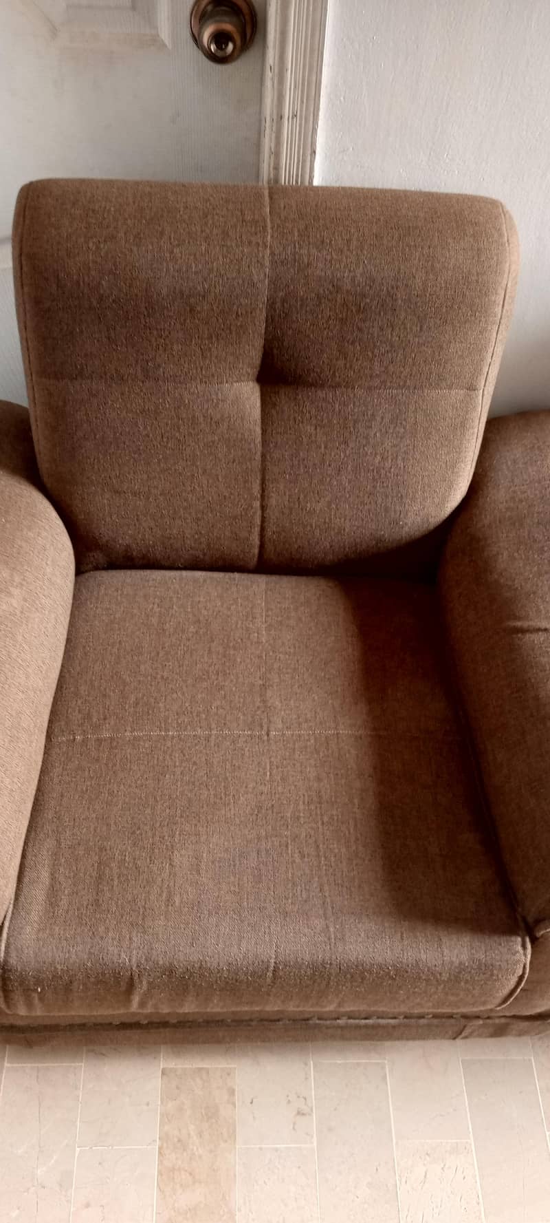 brown colored sofa set 5