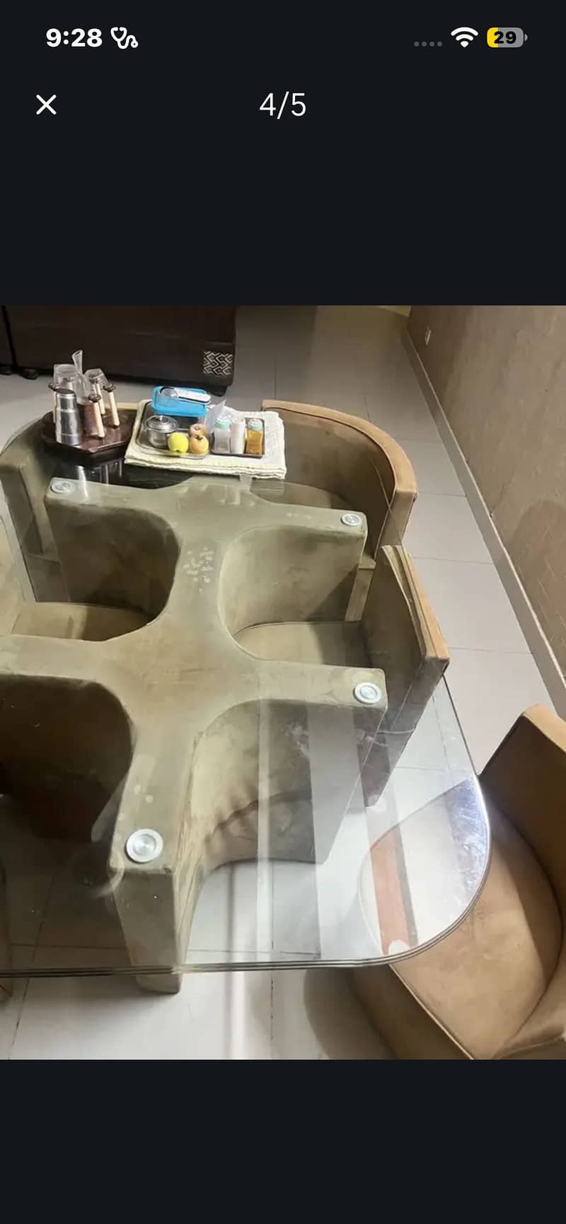 6 Seater Sofa Dining Table 0