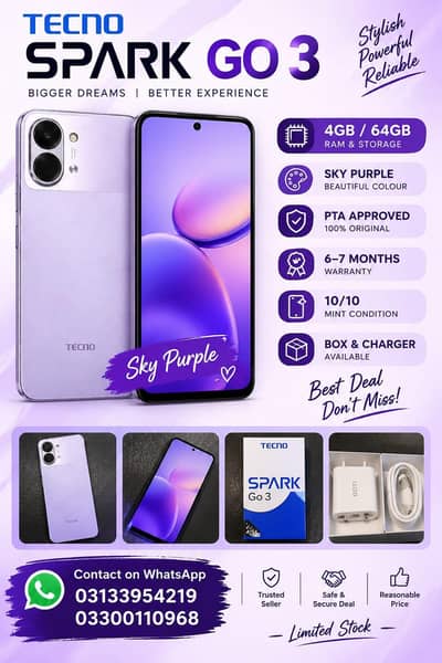 Techno spark go 3