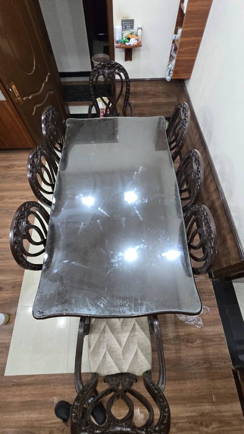 Dining Table 8 chairs set 2