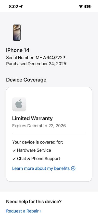 Apple iPhone 14 jv 128 gb