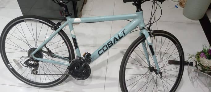 beautiful cobalt blue slim cycle for urgent sale