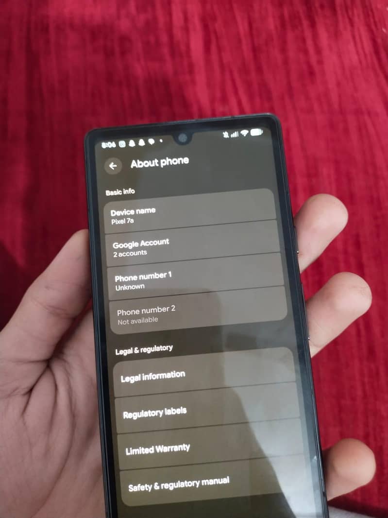 Google Pixel 7 6