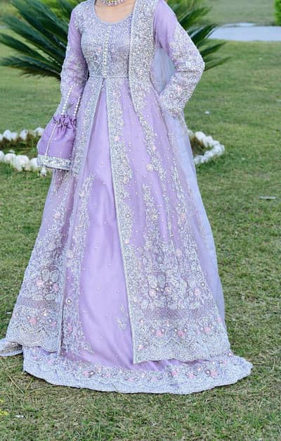 Long maxi for wedding wear