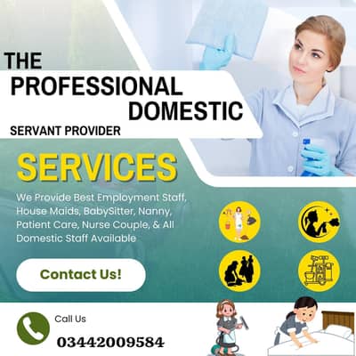 nanny babysitter / maid / driver/ chef / homecleaner / foreigner staf