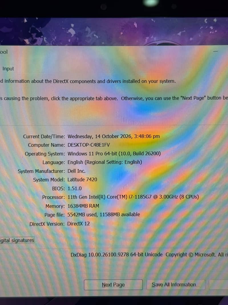 Dell Latitude 7420 Core i7 11th Generation Touch Screen Laptop ...