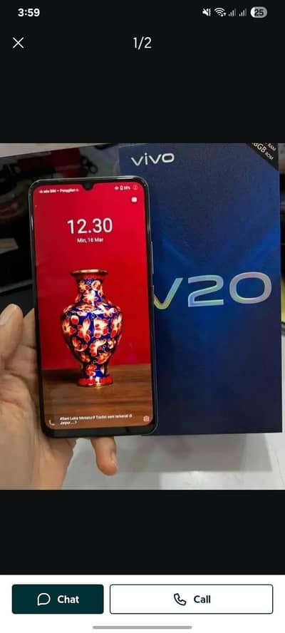 Vivo v20 6/128GB for sale