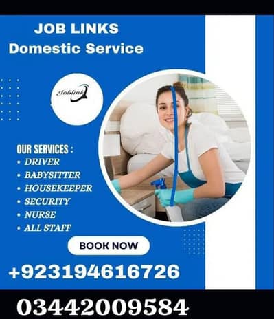 Maid /Cook/ Baby Care / Patient Care / Nurse / Kitchen Helper/ Driver