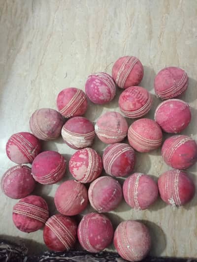24 hard balls used , only serious buyer contact me
