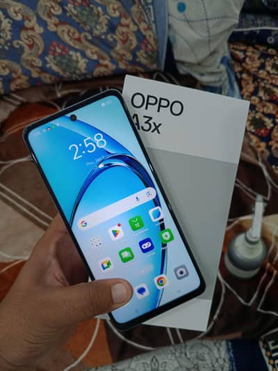 OPPO A3x completel box for sell no fault All ok