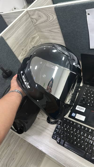 LS2 Rapid II Full Face Helmet – Black – XL Size