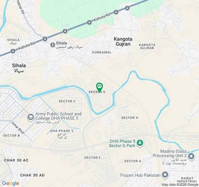 1 KANAL PLOT READY TO SALE LEVEL PLOT