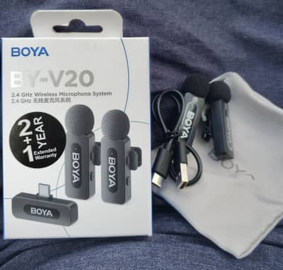 Boya Wireless Mics