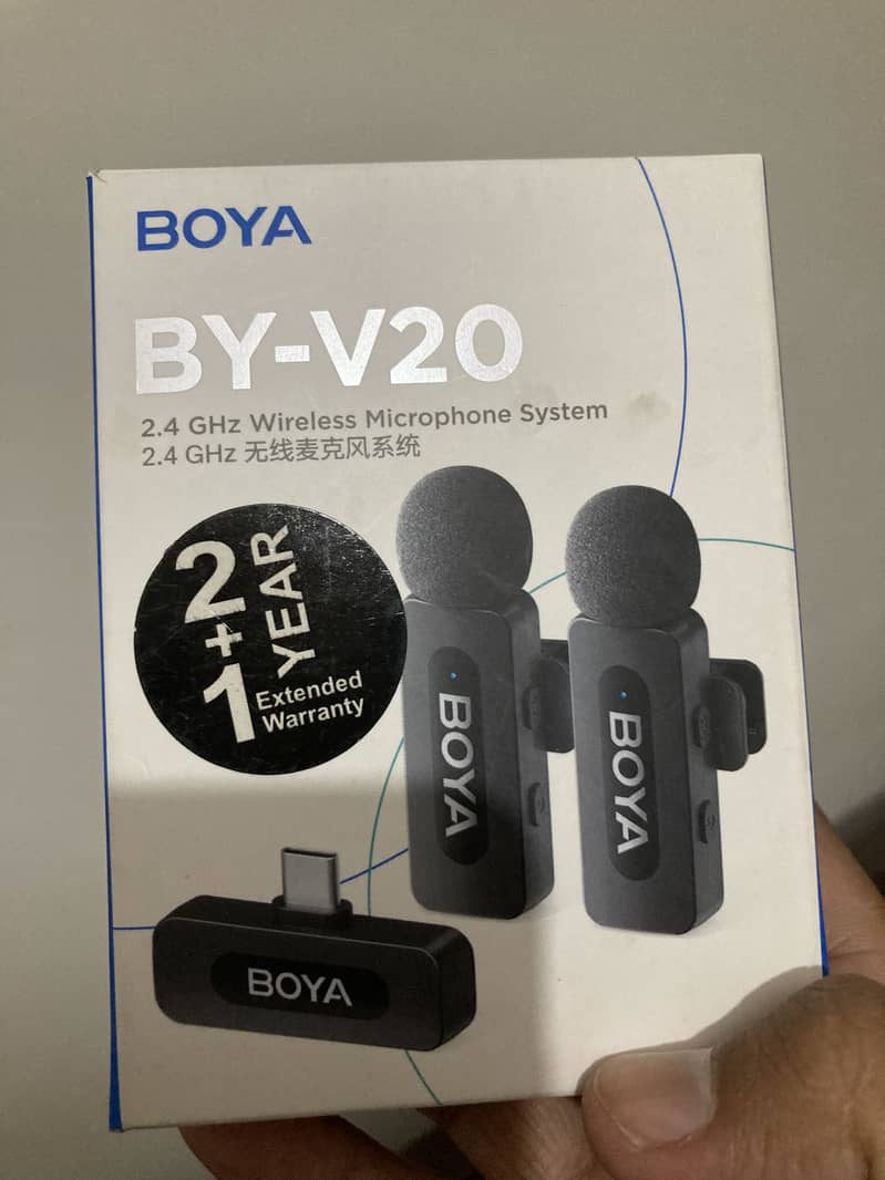 Boya Wireless Mics 7