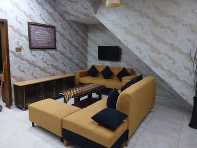 one sofa l shape 4 seater and 1 sofa 3 seater