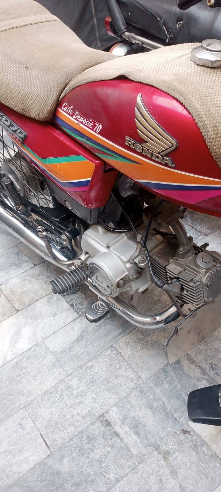 Honda CD70 2012 model 3