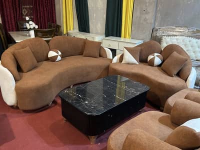 C type sofa set