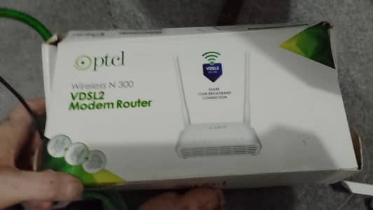Brand New WiFi modem with all accessories.