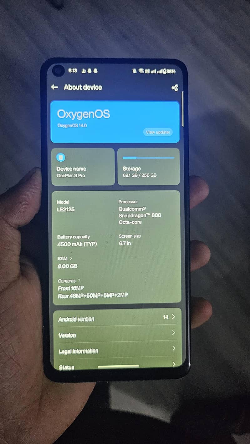 One Plus 9 Pro 6