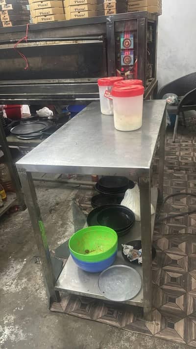 oven steel table or Kuch seman ha